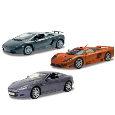Машинка 73100 F (Aston Martin DB9, Saleen S7,Lamborghini Gallardo)