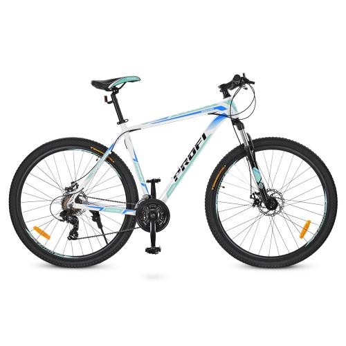 Спортивный велосипед 27,5 дюймов Profi G275PRECISE A275.2 (бело-голубой)