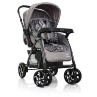 купить Коляска прогулочная детская El Camino ME 1007-11-2 TORNADO книжка с перекидной ручкой (серая)