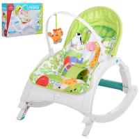 купить Кресло-качалка для детей 7888 вибро и музыка (салатовая)