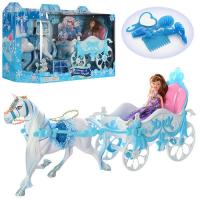 купить Кукла с каретой и лошадью 689Y-2 аксессуары