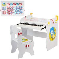купить Парта Bambi W 891 Фиксики с пианино, 37 клавиш (от сети)