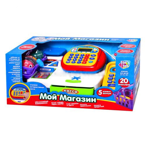 Кассовый аппарат 7019 JOY TOY с аксессуарами (звук)