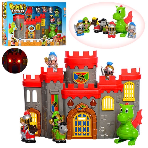 Игровой набор замок Keenway 10566 фигурки музыка звук свет