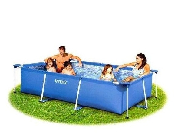 Прямоугольный каркасный бассейн Intex 58981 Rectangular Frame Pools (300х200х75 см)