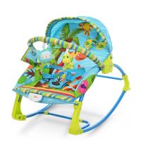 купить Шезлонг-качалка детский PK-306-4 музыка и вибро (синий)