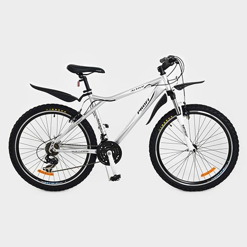 Спортивный велосипед 26 дюймов Profi XM263E навесное Shimano (серый)