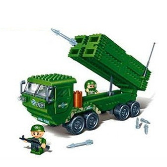 Конструктор Banbao 6205 военная машина (308 деталей)