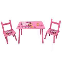 купить Детский столик M 0293 Hello Kitty со стульчиками