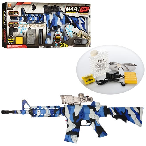 Автомат для детских игр RX607 копия M4A1 на водяных пулях (72,5см)