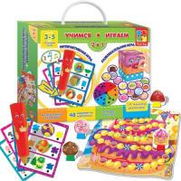 купить Игра 2 в1 Мир вокруг нас, Сластена-кексик VT1600-04