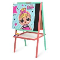 купить Мольберт для детей LOL M 077 двухсторонний из ДСП