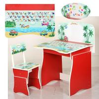 купить Детская парта Vivast МV-902-3-3 растишка (красная)