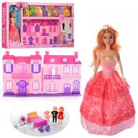 купить Домик 668-7 с куклой и нарядами