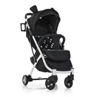 купить Коляска детская прогулочная M 3910-2 YOGA II книжка лен (черная в горошек)