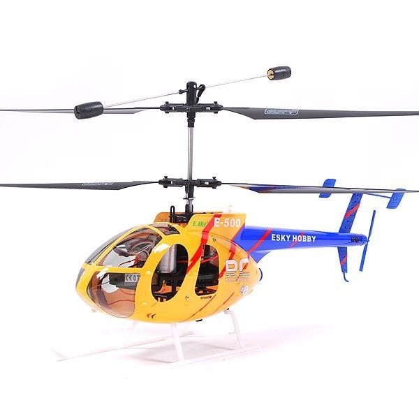 Вертолет E-SKY 002759 Yellow на радиоуправлении 2.4ghz Е - 500mm