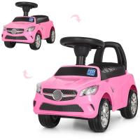 купить Детская каталка-машинка-толокар Bambi Mercedes M 3147C(MP3)-8 с музыкой MP-3 (розовая)