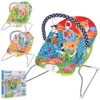 купить Шезлонг для детей M 3498-1 вибро и музыка