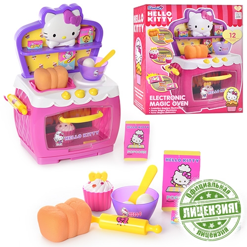 Детская кухня HTI 1680643 Hello Kitty звуковые и световые эффекты