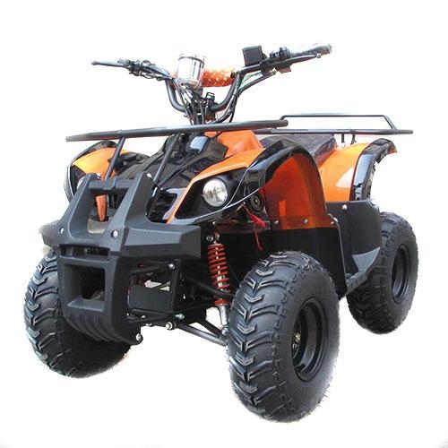 Мощный квадроцикл Profi HB-EATV 1000D-7 (оранжево-черный)