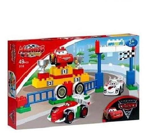 Детский конструктор Meadness CARS 5118 "Тачки", формула 1, (49 дет)