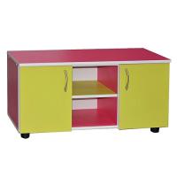 купить Тумбочка на ножках TS-5-8 ДСП (салатово-розовая)