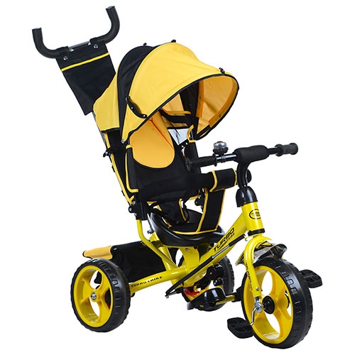 Колясочный велосипед TurboTrike M 3113-1 (желтый)