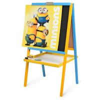 купить Мольберт для детей Миньоны M 068 двухсторонний из ДСП