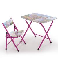 купить Детский складной столик Принцесса София A19-SF со стульчиком