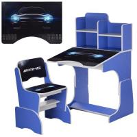 купить Парта для детей Mercedes AMG W 2071-61-5 растишка со стульчиком (синяя)