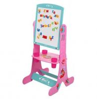 купить Детский двусторонний деревянный мольберт WX 0059 Winx (русс., укр., англ.)