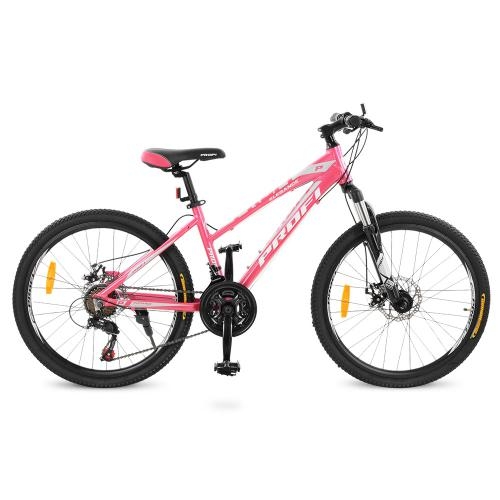 Спортивный велосипед 24 дюйма Profi G24ELEGANCE A24.1 (розовый)