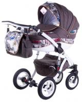 купить Коляска 2 в 1 Adamex Aspena World Collection cars 620126