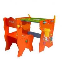 купить Детская парта с мольбертом и со стульчиком Bambi W 005