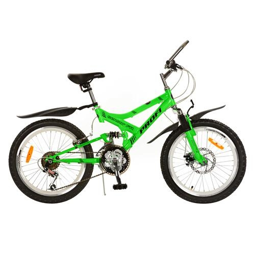 Велосипед спортивный 20 дюймов M2009D (салатовый)