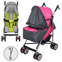 купить Прогулочная коляска ARIA S1-5 (серо-розовый, оливковый)