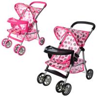 купить Кукольная коляска 9304 BWT/ 025 MELOGO