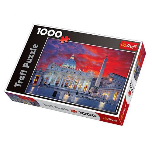 Пазлы 10172 Базилика Св.Петра, Рим (Trefl пазл) 1000 дет.