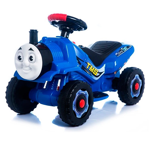 Детский толокар-мотоцикл Bambi M 3561E-4 2в1 (синий)