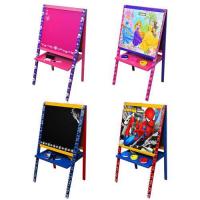 купить Детский деревянный мольберт BB 10254 С - D (губка, мел, фломастер, 3 баночки)