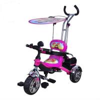 купить Детский трехколесный велосипед MM EVA Foam M 5340, Маша и Медведь, корзина, крыша