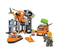 купить Игровой конструктор SLUBAN 619922 / M 38 B 0107 "Спасатели", 692 детали (звук, свет)