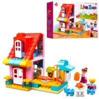 купить Детский конструктор 55001 кафе (68 деталей)