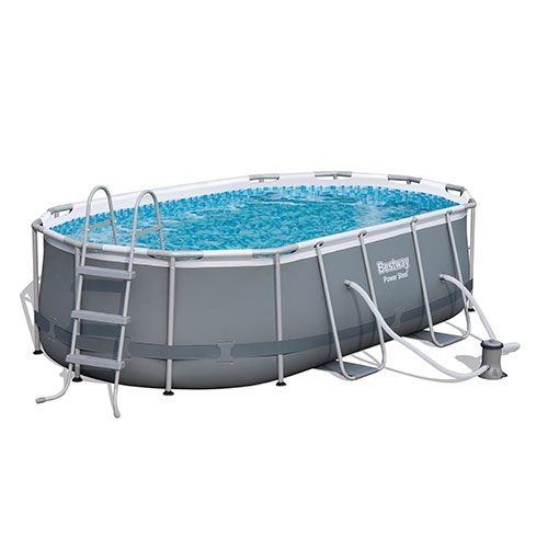 Бассейн каркасный Bestway 56620 с аксессуарами (424-250-100 см)