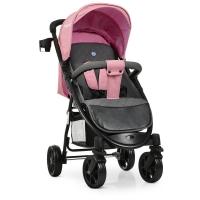купить Детская коляска El Camino M 3409L FAVORIT Pale Pink универсальная (розовая)