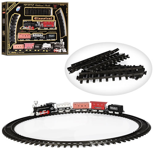 Игровой набор железной дороги Limo Toy YY-098 свет и звук