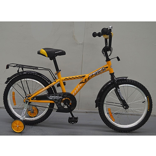 Детский двухколесный велосипед 14 дюймов Profi G1434 Racer (желтый)