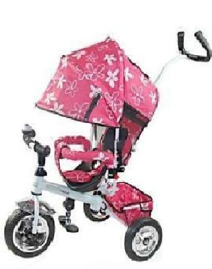 Детский трехколесный велосипед Profi Trike M 0217 с ножным тормозом