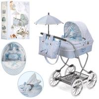 купить Детская коляска для кукол DeCuevas 80222 классика сумка зонтик корзинка