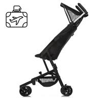 купить Прогулочная коляска для детей El Camino ME 1033 QWERTY Black книжка (черная)